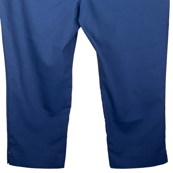 Chico’s Women’s Fabulously Slimming Navy Cropped Pants Size 3 = XL/16 EUC - Picture 8 of 14